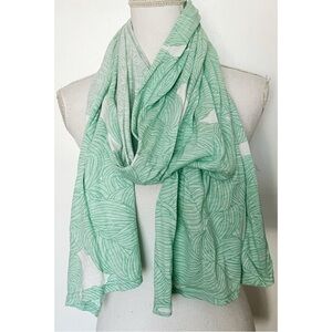Threadless • Green Patterned Scarf
